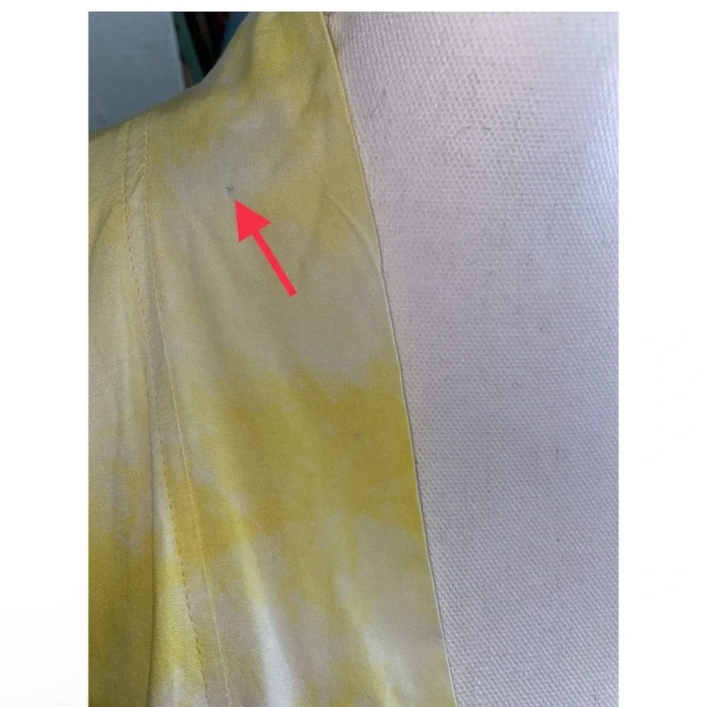 MOMO New York Yellow Tie Dye Kimono Robe | Yellow Robe
